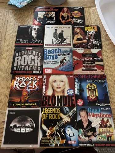 Job lot rock - of, paper