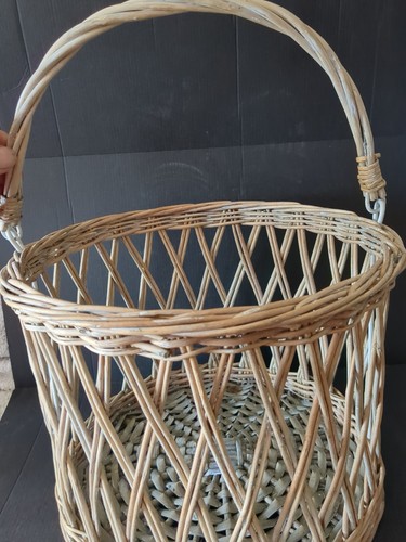 Vintage style woven wicker - vintage,