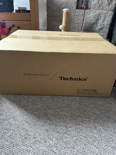 Unused technics 1200gr - unused, sl-1200gr