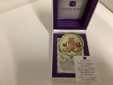 Elliot hall enamels teddy bear - elliot,
