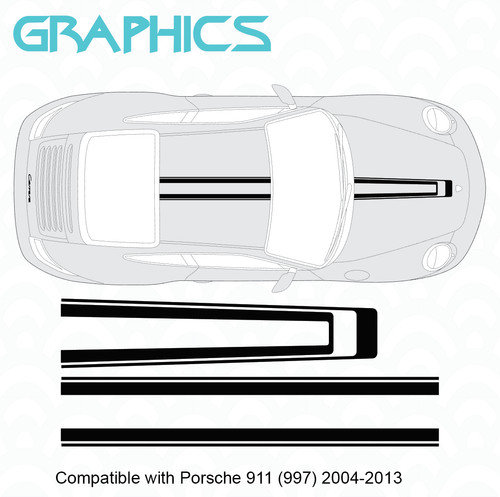 Fits porsche 911 997 bonnet - fits,