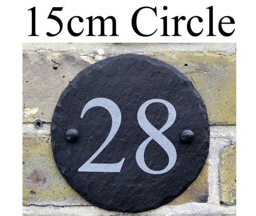 Rustic slate house gate - rustic, sign