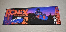 RONIX BILL FRANK BANNER With ADAM ERRINGTON 48" * 16"  Wakeboard 