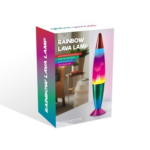 Rainbow lava lamp - 16”,