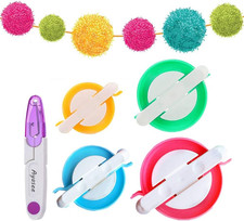 Pom Pom Maker Set 4 Sizes DIY