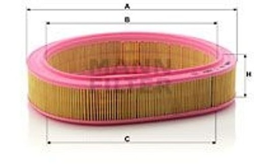 Fits mann filter 2964 air - c,