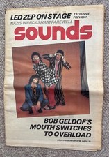 Sounds Music Magazine Paper -