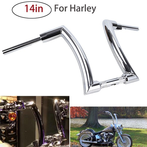 Ape hanger fat handlebar - 14"ape, 2"
