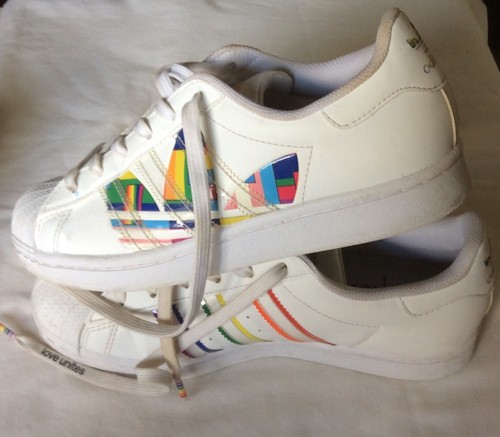 Rare adidas white superstar - rare,