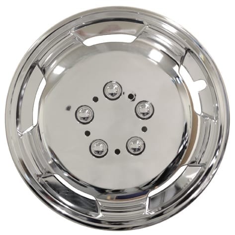 Universal deep dish chrome - deep,