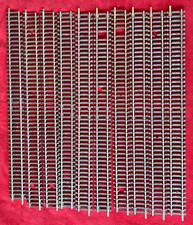 Hornby OO track, R601 DOUBLE STRAIGHT (335mm) x 10  lengths, used