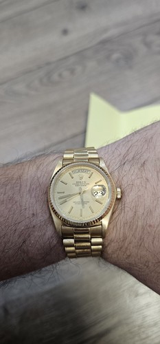 Rolex daydate 18038 36mm 18ct - rolex,
