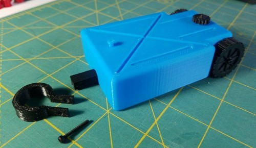 Scale portable waste - 1/10,