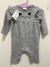New Baby Girls Grey Knit
