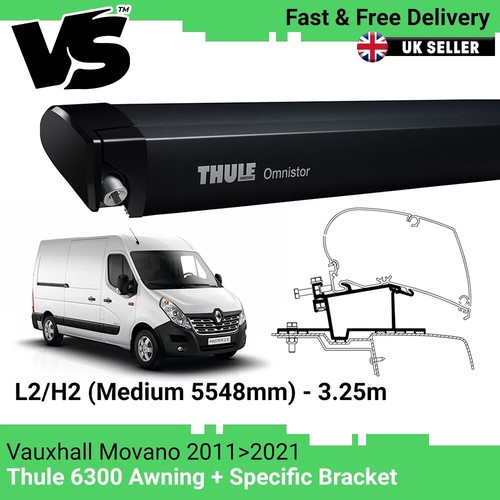 Thule 6300 25m awning - thule, black