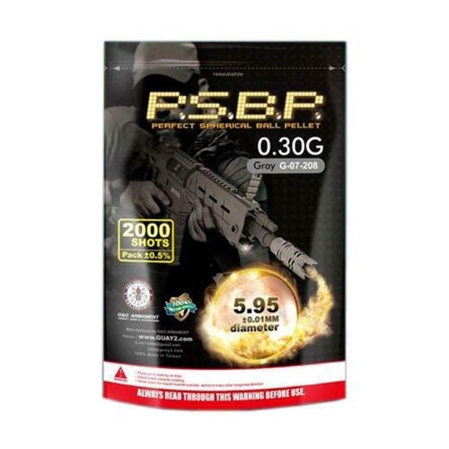 Airsoft heavy 3g bb 6mm - 0.3g,