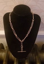 Antique Rose Gold Albert Chain