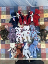 *Final Price! * Assorted Collection Of USA Themed Ty Beanie Babies ??