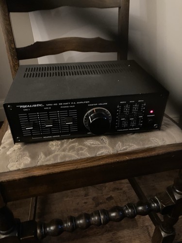 Realistic amplifier - realistic,