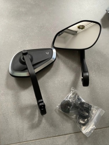 Motorcycle bar end rearview - motorcycle,