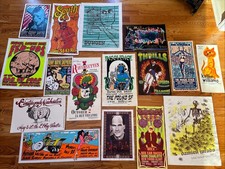 16 Vintage Concert Posters Pet