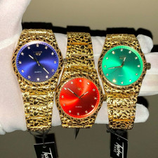 Gold/Silver Men's Nugget