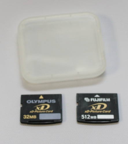 Fuji memory card - 512mb,