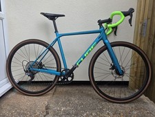 Cube Cross Race Cyclocross CX Gravel Bike GRX Upgrades 53cm Petrol Green