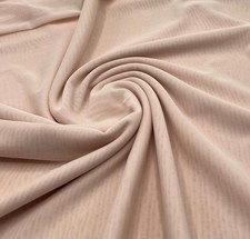 Plain Nude Mesh Fabric Stretch
