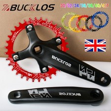 104BCD 30-42T MTB Bike Single Crankset Narrow Wide Chainring 170mm Crank Arm UK