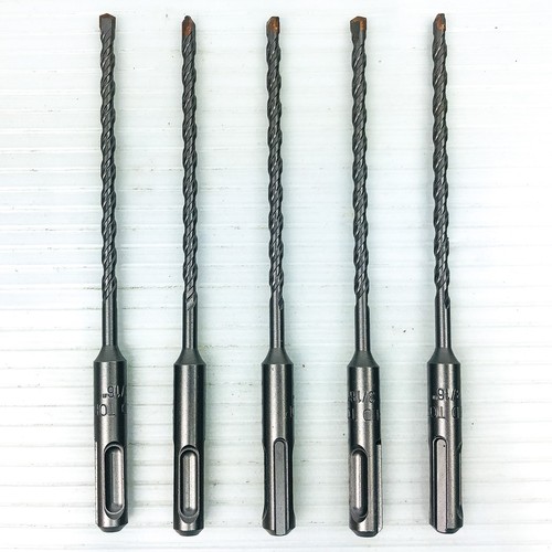 5pk hammer drill bits - bits, 3/16"x6"