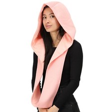 Pink Ninja Infinity Scarf Hood