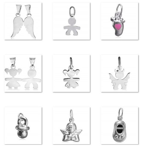 Sterling silver charm - sterling,