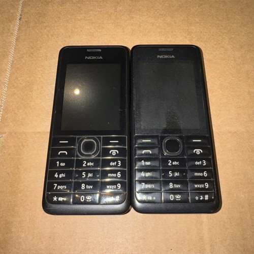 Nokia 301 x black mobile - 2,