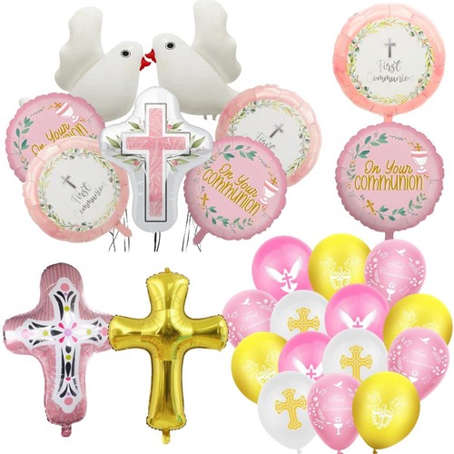 First communion balloon set - first,