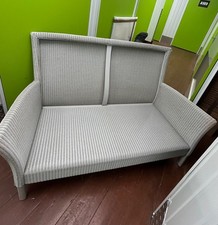 Genuine Lloyd Loom Settee. Perfect for summer house, conservatory, garden room..