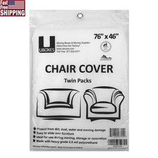 Clear Chair Covers 72x46 Inch