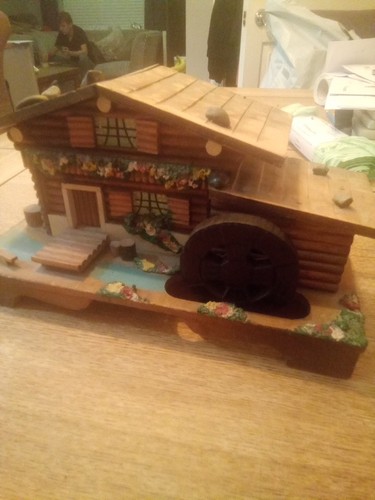 Vintage wood swiss chalet - vintage,