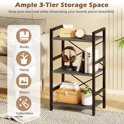 Industrial bookcase 42cm - industrial,