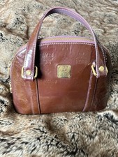MCM Visetos Patent leather
