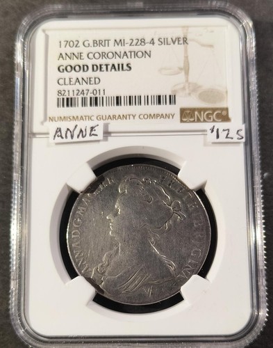 England anne 1702 coronation - 1702,