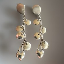 Hot Diamonds Sterling Silver Stud Earrings Circles Hearts Box Drop Dangle Studs