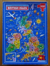 JR Jigsaws - British Isles 500