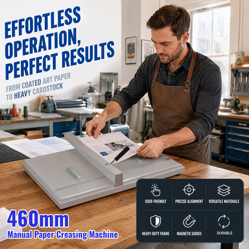 Manual paper creasing - manual,