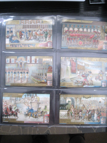 Liebig set cards - of,