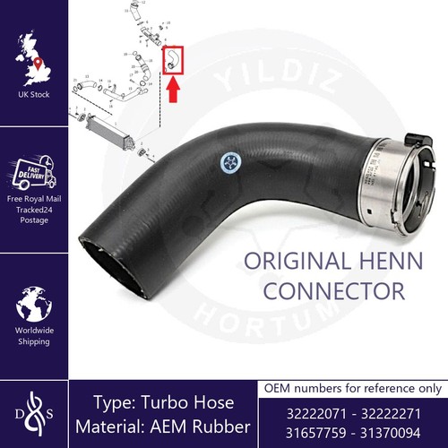Turbo hose for - turbo, iii