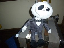 Jack Skellington  Nightmare Before Christmas Light up 15 Inch Soft Toy Halloween