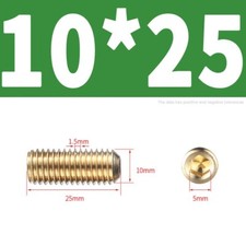 Brass Grub Screw M2 M2.5 M3 M4 M5 M6 M8 M10 M12 Point Cup Hex Socket Set Screws