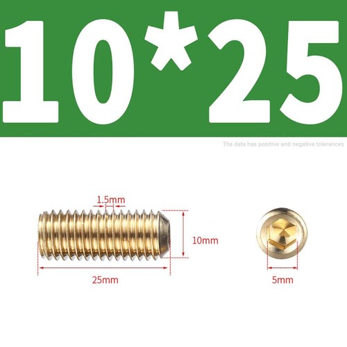 Brass grub screw m3 m4 - grub,