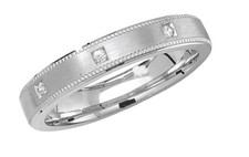 Wedding Band/Ring Heavy 925